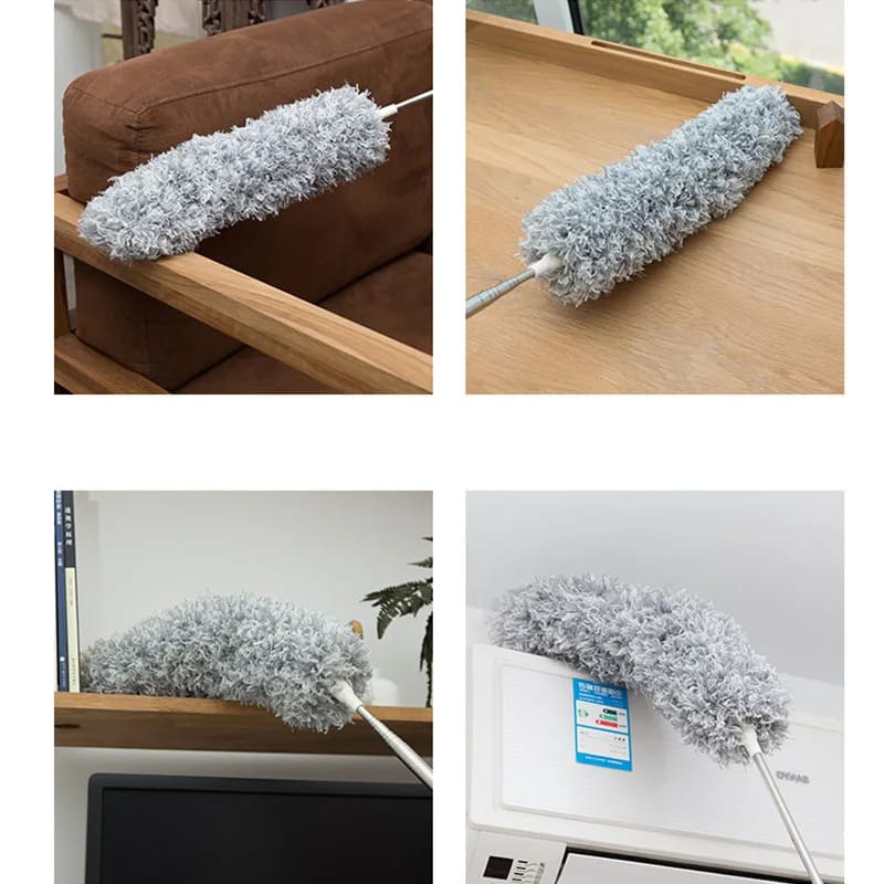 280cm Telescopic Microfiber Duster – Extendable Long Handle Dust Cleaner
