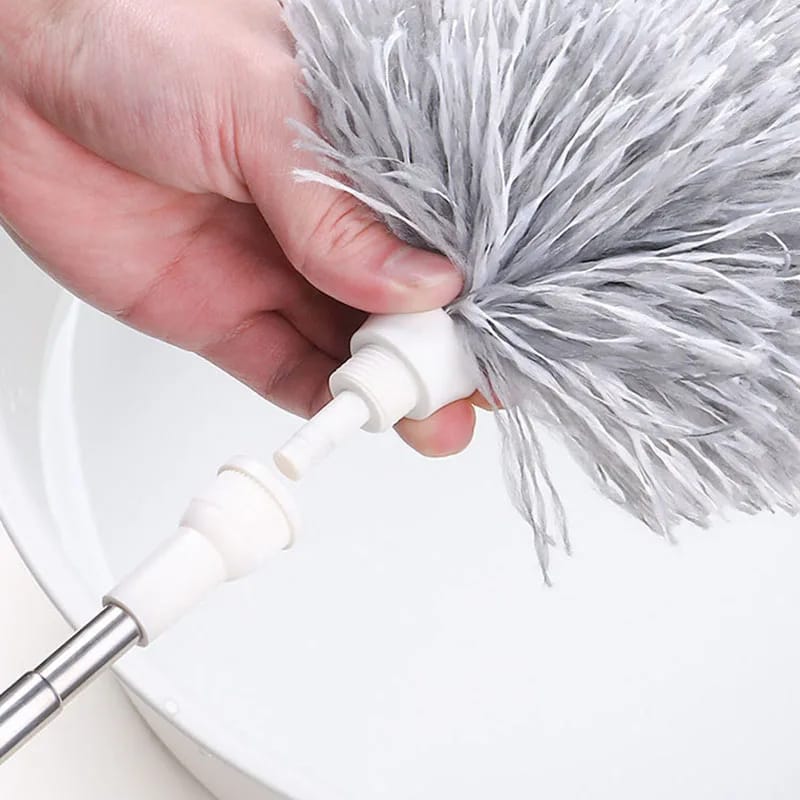 280cm Telescopic Microfiber Duster – Extendable Long Handle Dust Cleaner