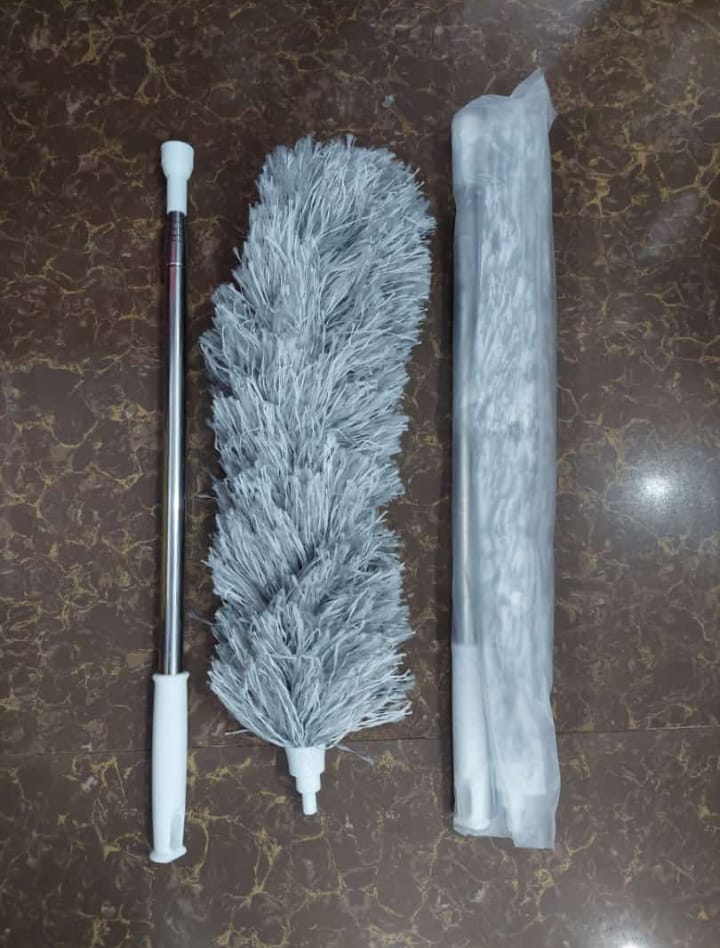 280cm Telescopic Microfiber Duster – Extendable Long Handle Dust Cleaner