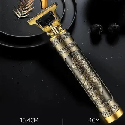 Vintage T9 USB Rechargeable Hair Trimmer for Men | Beard & Hair Clipper
