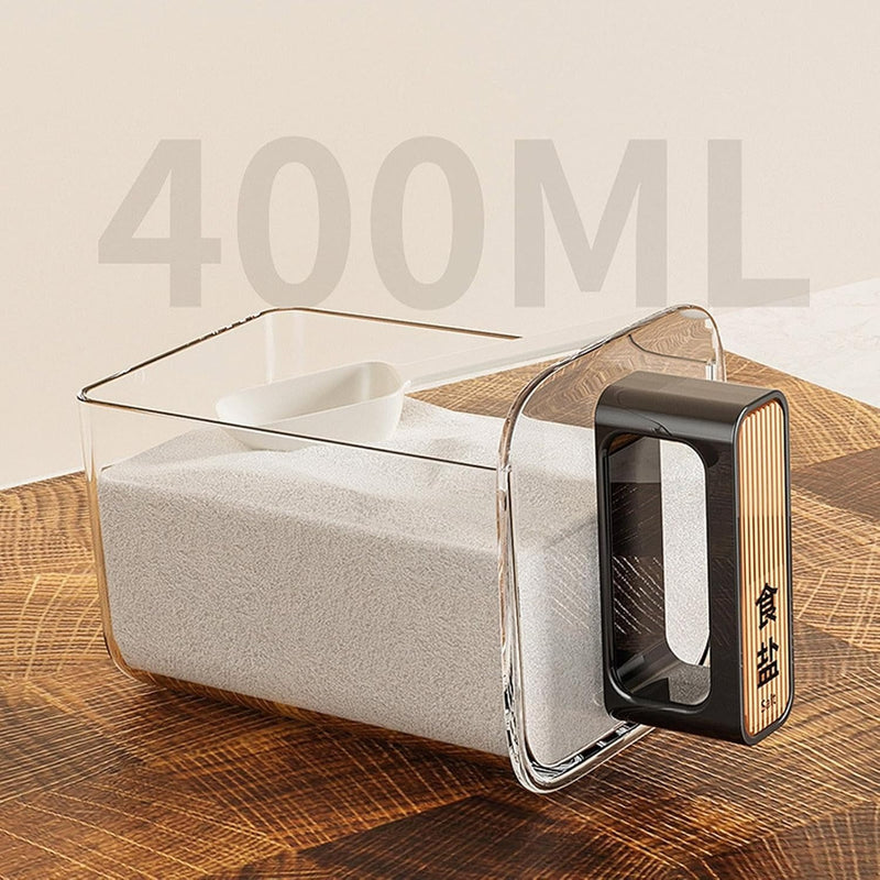 Wall Mounted Seasoning Box – Transparent Space-Saving Kitchen Organizer