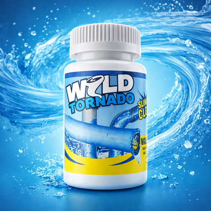 Wild Tornado Drain Cleaner Powder – Powerful Sink & Pipe Clog Remover