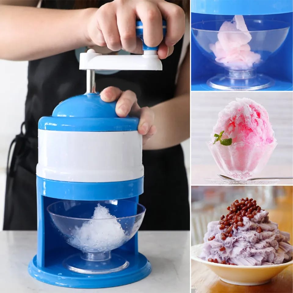 Manual Ice Crusher Machine – Gola Ganda & Snow Cone Ice Shaver