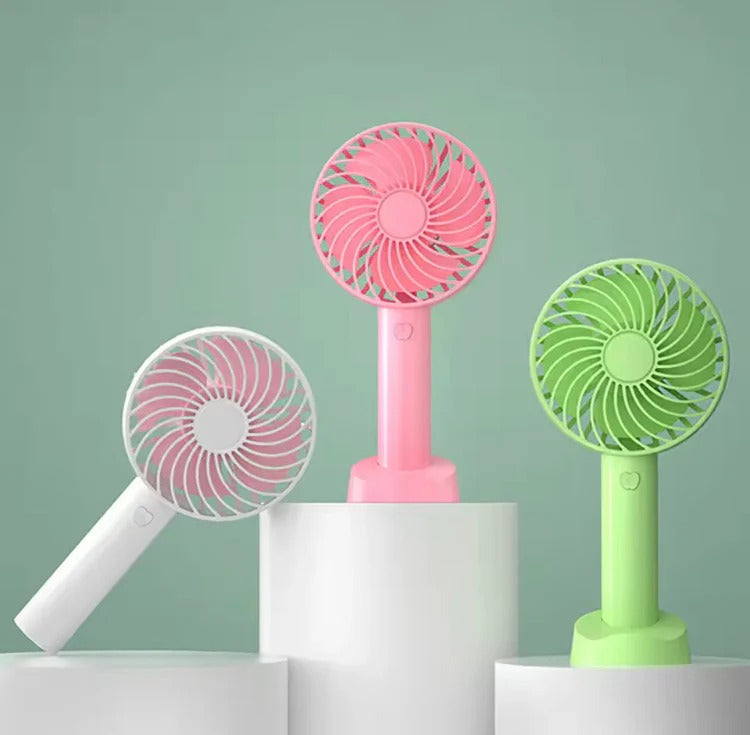 Portable Rechargeable Mini Desktop Cooling Fan – Personal Air Fan
