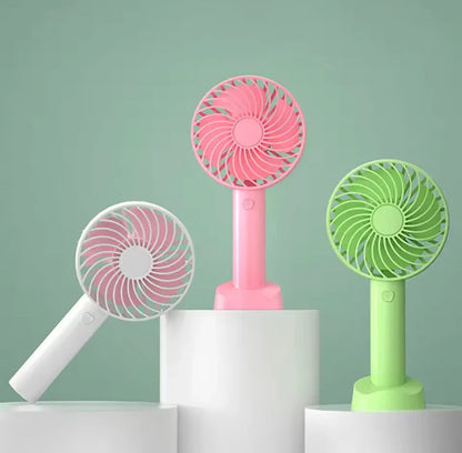 Portable Rechargeable Mini Desktop Cooling Fan – Personal Air Fan