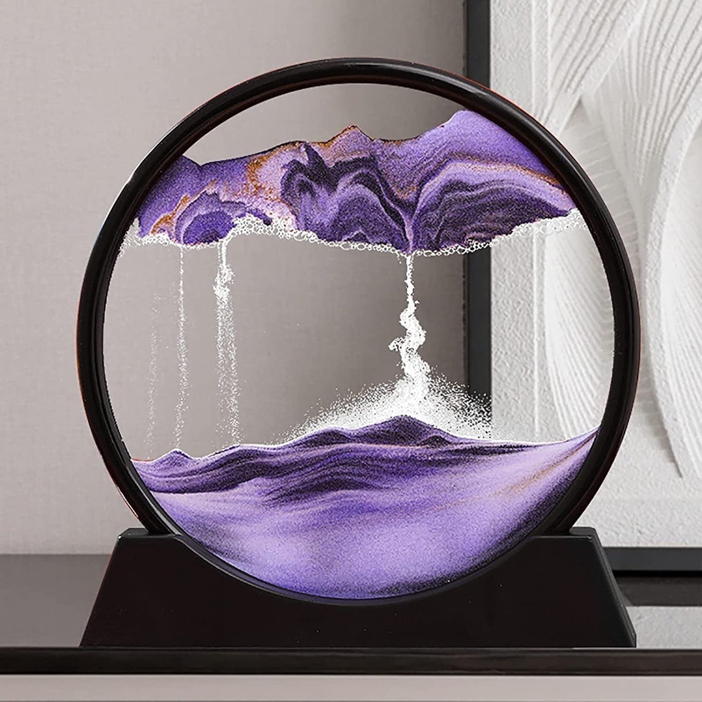 3D Moving Sand Art LED Lamp | Premium Flowing Sand Night Light for Home & Office