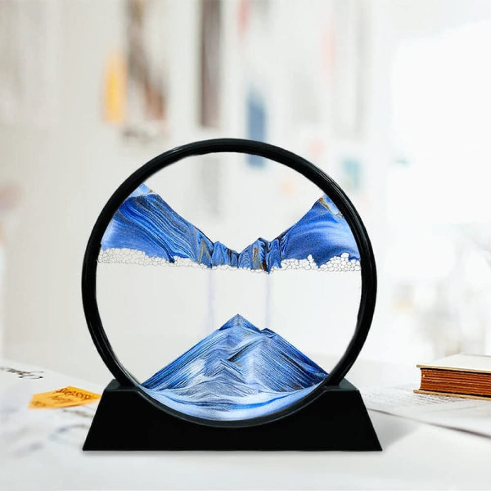 3D Moving Sand Art LED Lamp | Premium Flowing Sand Night Light for Home & Office