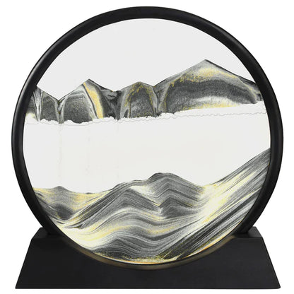 3D Moving Sand Art LED Lamp | Premium Flowing Sand Night Light for Home & Office