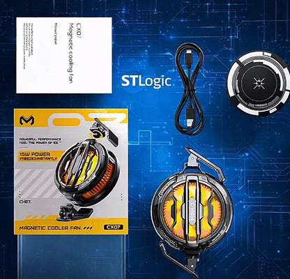 MEMO CX07 15W Magnetic Phone Cooler Fan for Gaming