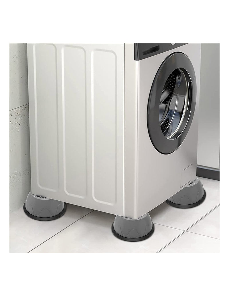 Washing Machine Anti-Vibration Pads Set of 4 – Non-Slip Shock Absorbing Floor Protectors