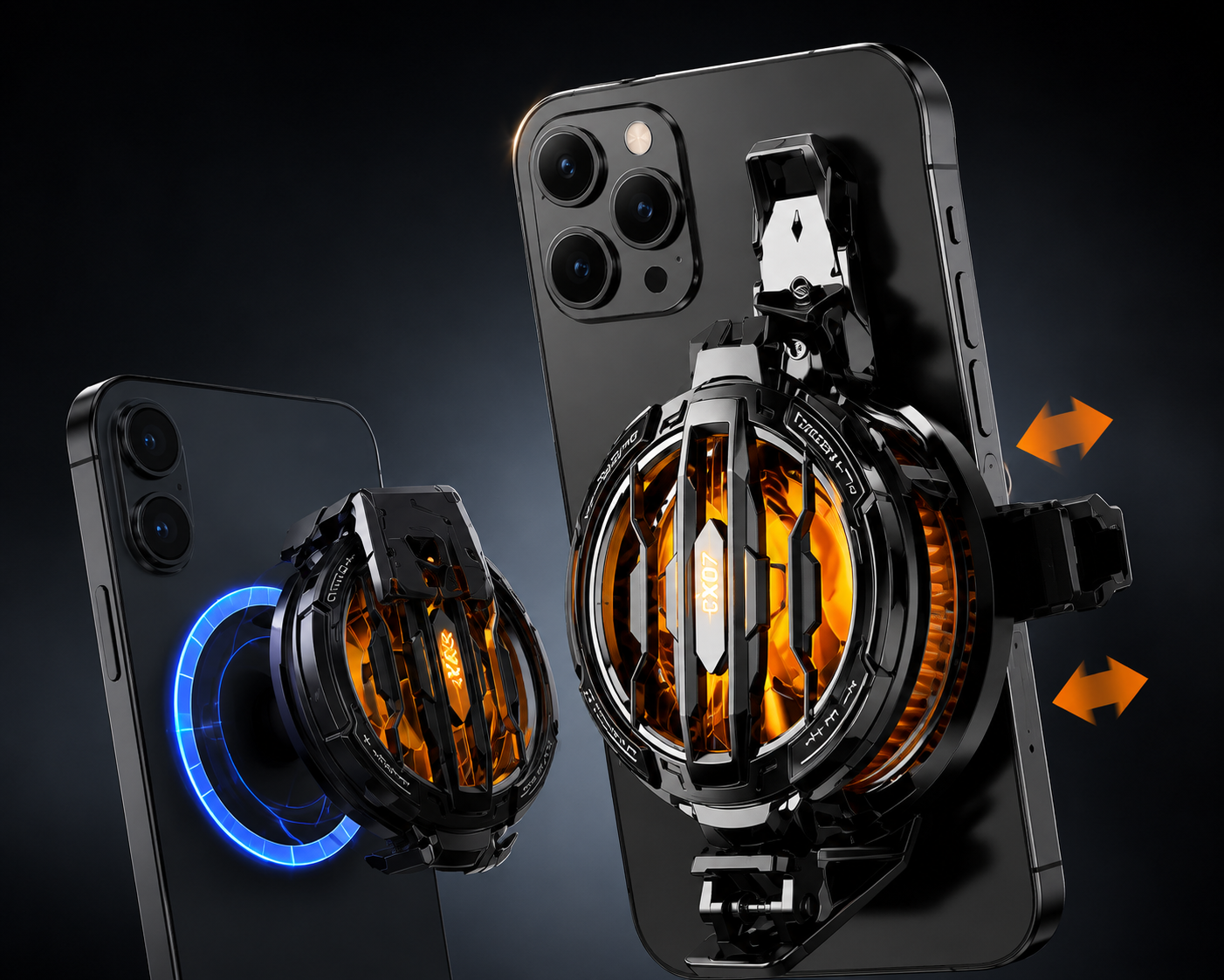 MEMO CX07 15W Magnetic Phone Cooler Fan for Gaming